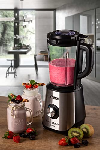 Ariete 579 Power Blender 1200W, Frullatore, 1200W, 4 lame in acciaio inox, 2 velocità + Funzione Pulse, Capacità 1,5 L, Piedini antiscivolo, Coperchio 5 Ariete 579 Power Blender 1200W, Frullatore, 1200W, 4 lame in acciaio inox, 2 velocità + Funzione Pulse, Capacità 1,5 L, Piedini antiscivolo, Coperchio