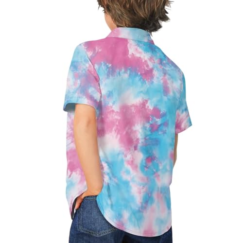 Toddler Boy Button Down Shirt Short Sleeve Hawaiian Shirt Fancy Dress Collared Summer Tops4