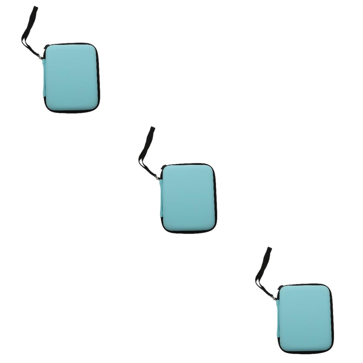 BESPORTBLE 3 Pcs Pick Storage Bag Guitar Pick Container Guitar Pick Pouch Acoustic Guitar Travel Case Guitar Pick Holder Plectrum Container Guitar Plectrum Pouch Travel Guitar Blue Cotton