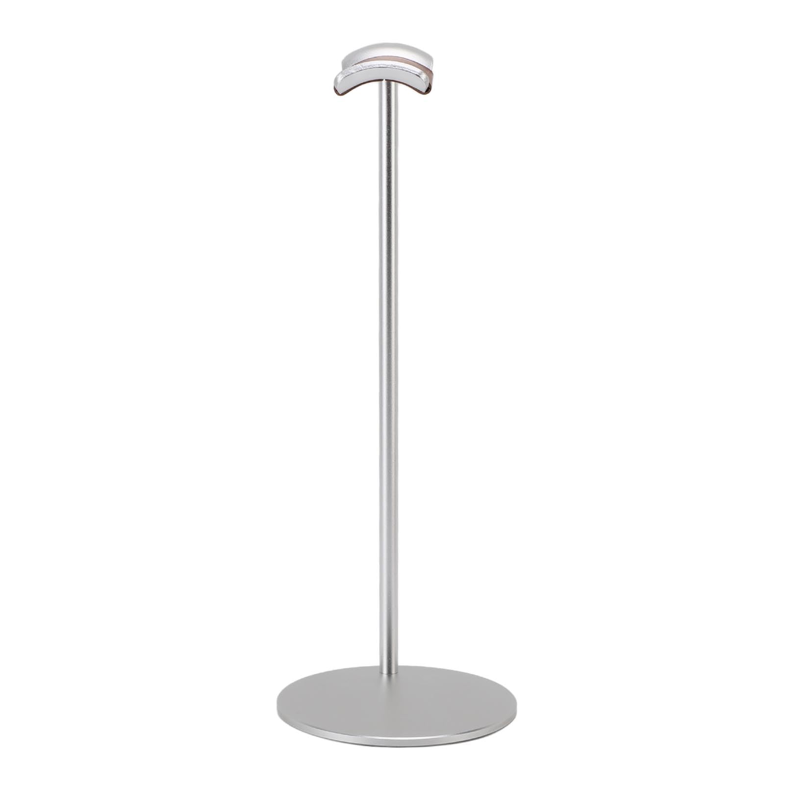 lyrlody Supporto per Cuffie in Lega di Alluminio, Base Solida 10cm (SILVER)