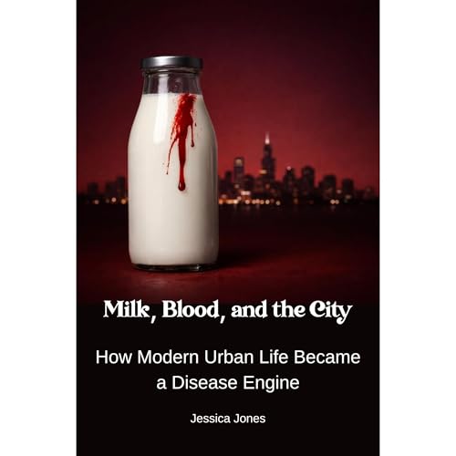 Milk, Blood, and the City Audiolibro Por Jessica Jones arte de portada