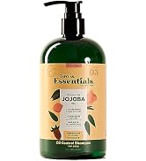 TropiClean Essentials Jojoba Oil Shampoo for Dogs - Condition The Coat - Balance Skin Oil Product...