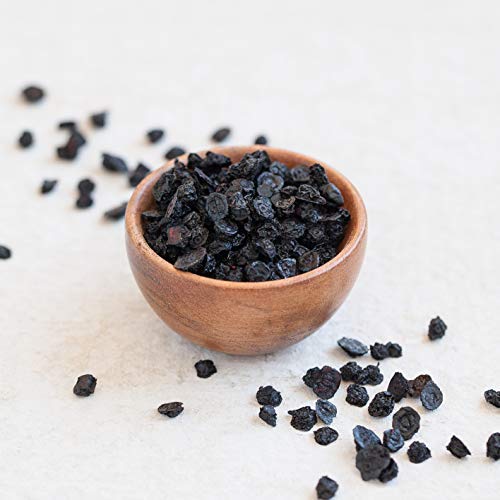 Arándanos silvestres orgánicos secos - Northwest Wild Foods - Frutas secas - para granola, aperitivo de la mañana, hornear, mezcla de frutos secos