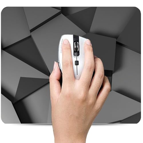 Image of Tuzker Gaming Mouse pad /Computer Mouse Mat for Speed and Precision Operation, Non-Slip Rubber Base, Smooth Cloth Surface for Laser & Optical Mouse, Laptop, MacBook, Notebook, Office-230x190mm (MP-11)