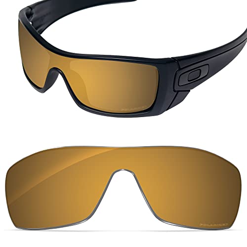 Image of Performance Replacement Lenses Compatible with Oakley Batwolf OO9101 Polarized, UV Protection, Anti-Scratch