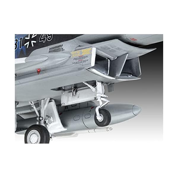 Revell Model Set Eurofighter Luftwaffe 2020 Quadriga, Unlackiert – Bild 5