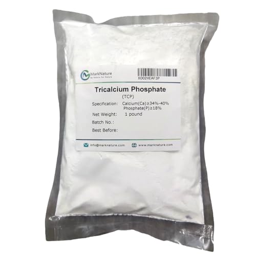 MarkNature Calcium Phosphate Tricalcium Phosphate Powder Food Grade (1 Pound)
