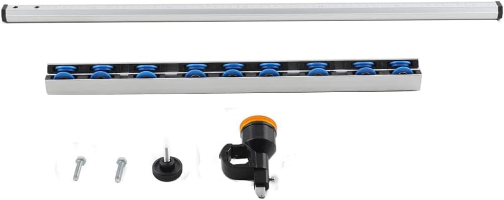 T-Shaped Glass Cutter Aluminum Alloy Glass Cutting Tool, 60-90cm Tile Cutter T Type Glass Cutter, Automatic Control Oiling for 3-12mm Thick GlassSilver,60cm