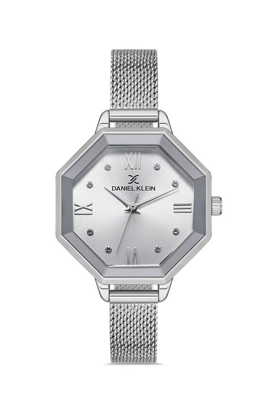 Daniel Klein Premium Women Silver Dial Analogue Watch - DK.1.12831-1 (B0CCRXSCCF) Amazon Price History, Amazon Price Tracker