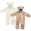 Bear - White & Light Brown (2 Pack) Bear - White & Light Brown (2 Pack)