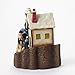 Disney Traditions by Jim Shore Mickey and Friends Caroling Light-Up Stone Resin Figurine, 7.25”