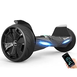EVERCROSS 8,5 inch offroad-hoverboards, alle terreinen, geschikt voor app, met bluetooth, versterkte accu met 4,4 Ah, hoverboards voor kinderen, jongeren en volwassenen