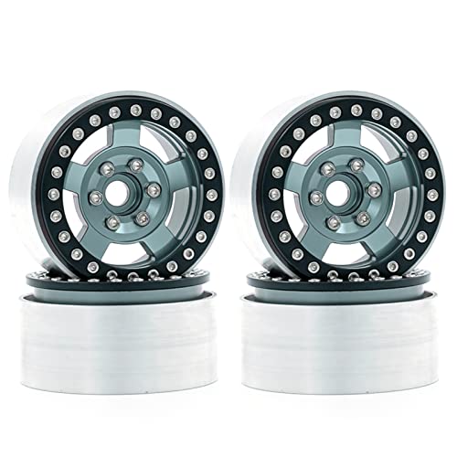 Jantes en alliage d'aluminium pour sorties outdoor et trial RC 1/10 SCX10