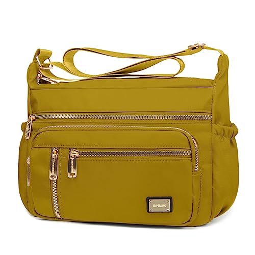 Image of NPBAG Crossbody Bag for Women, Shoulder Purse Handbag Messenger Bag, Trendy Pocketbooks, Waterproof and Multi-Pockets