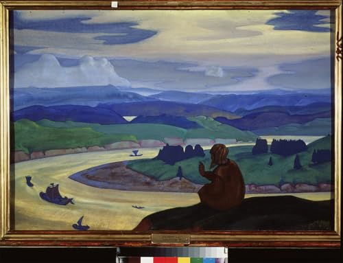 Cuadro Nicholas Roerich elimina la monotonía de tu oficina con arte en lienzo de 60x90cm