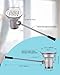 iVIGA Commercial Sink Drain: 3-1/2