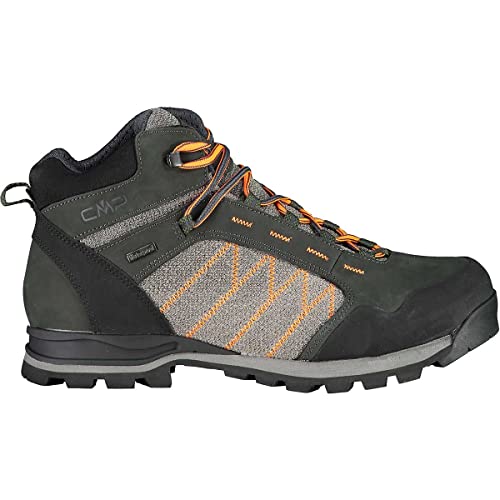 CMP Herren THIAMAT MID 2.0 Shoe WP Trekking-Schuhe, Dunkelgrau-Orange (Militare-F.Orange), 40 EU