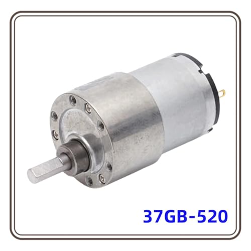 Moteur à engrenages pour motorisation de volet et modélisme JGB37-520 - 2