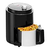 Air Fryer, Premium 2.3QT Electric-Hot Air-Fryer Oil-less healthy Fryer Pot with Timer Controls and Non Stick Basket, PFOA/PTFE Free, 900-Watts, Black