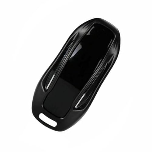 テスラ用チェーン付きアルミカーキーフォブポケットケースカバーホルダーフレーム（モデルX）