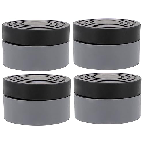 SEWACC 4 PCS Slip Shock Absorbing Mat Set for Washing Machines Fridges Height Durable Vibration Feet Pads for Washer Dryer and Appliances Fit