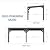 Backyard Discovery Stonebridge 20' x 9.5' Galvanized Steel Outdoor Gazebo Pavilion with Hardtop Slope Roof, Snow Load Support, Wind Resistance, PowerPort, Shade for Garden, Patio, Deck, Entertaining