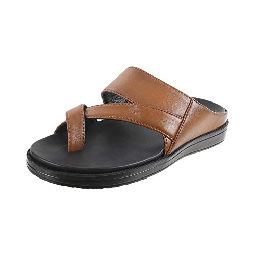 Image of Mochi Men Leather Sandals (16-251)