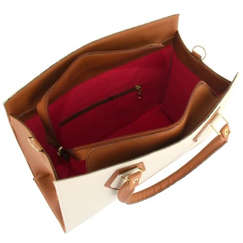 Kit 4 Bolsas Feminina Square Transversal De Ombro + Carteira (Bege/Caramelo)