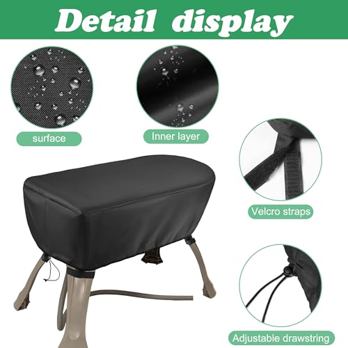 Capa de banho elevada para animais de estimação, 110 cm P x 21,2 x 14,9 A. Capa de banheira de cacho