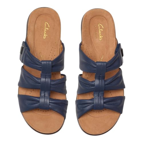 Clarks Women's Kitly Slide Flat Sandal3