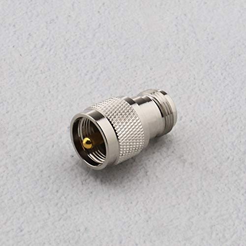 Adaptadores coaxiales N hembra a UHF macho PL259 4 piezas miniatura 4
