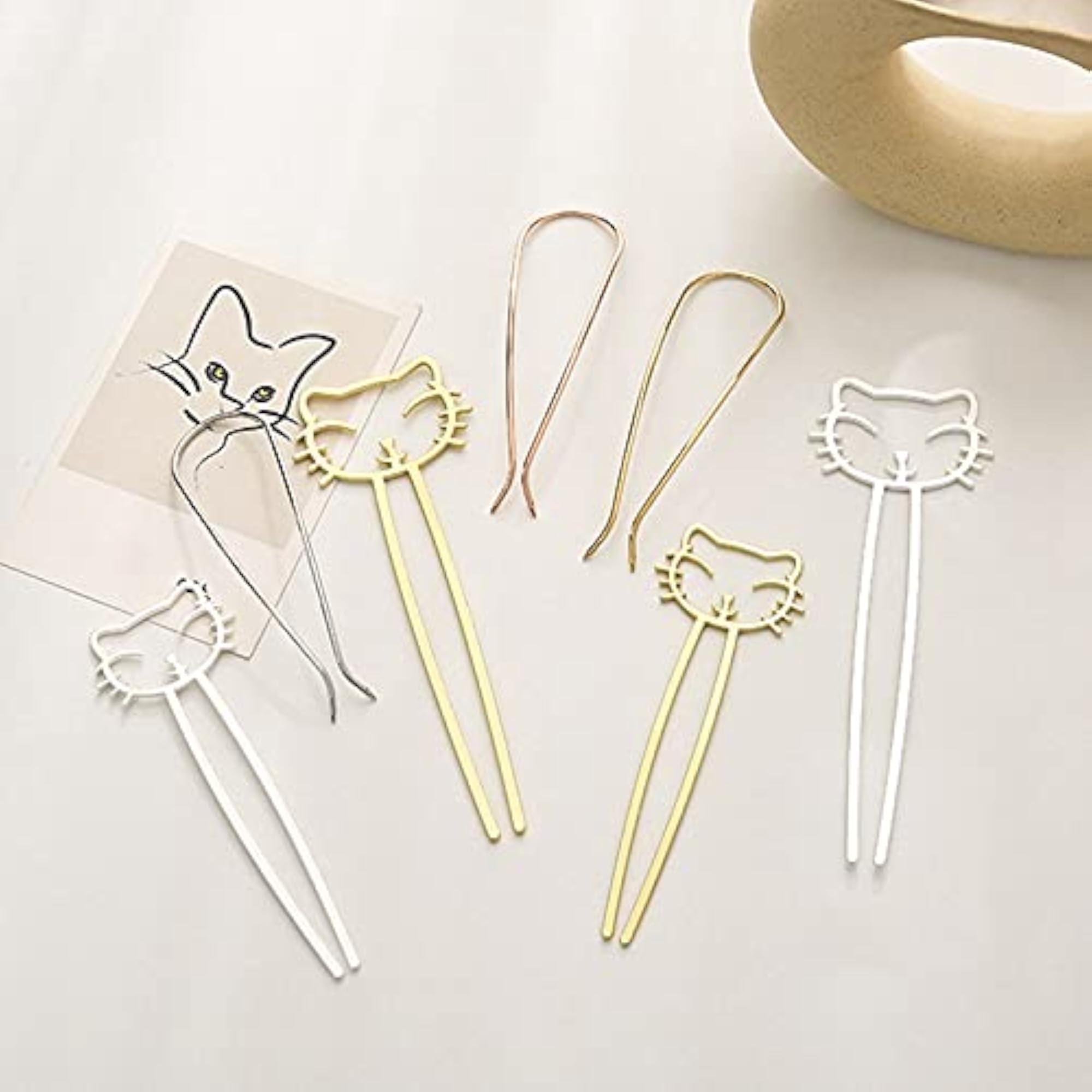 Elegant U Shaped Hair Pins for Ladies