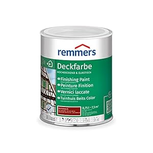 Remmers Tuinhuis Beits Color roodbruin, 0,75 liter, watergedragen verf voor binnen en buiten, weerbestendige verf voor…