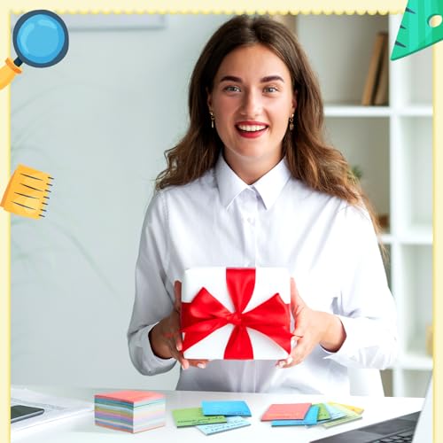 image for Yinder 24 Pcs Inspirational Sticky Notes - Employee Appreciation Thank