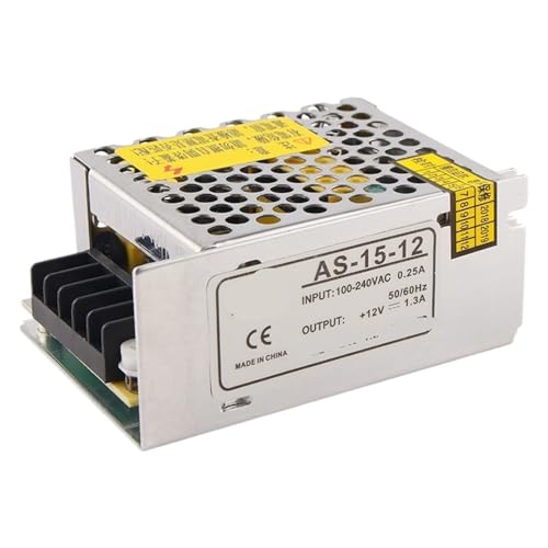 Alimentation à découpage AS-15-12 pour boîtier électrique étroit
