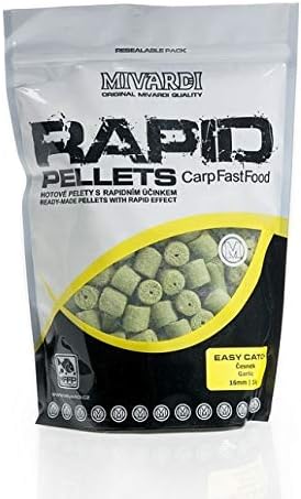 Mivardi M-RAPEECGAR10016 Rapid Pellets Easy Catch - Garlic (22.0 lbs (10 kg) | 0.6 inches (16 mm) 22.0 lbs (10 kg) | 0.6 inches (16 mm)