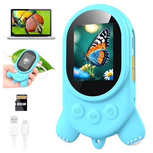 Microscopio infantil azul