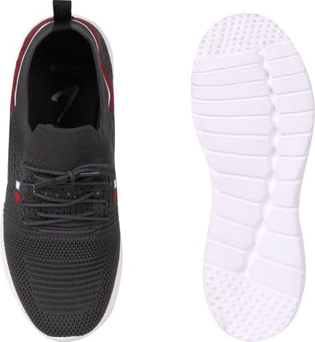 Image of CLYMB Khalifa Casual Shoe with Mesh Upper Lightweight Comfortable Mid Top Sneaker Shoes for Men's & Boy's