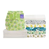 Bambino Mio, Mioduo Stoffwindel Set, Lieblinge 2 ,Größe 2 (9kg+)