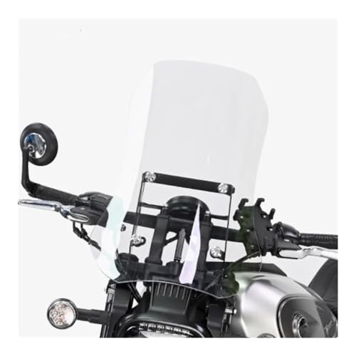 Pare-brise SRV 600 réglable contre la fatigue du vent en moto