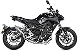 Made in Italy mivv scarico completo omologato catalizzato gp inox compatibile con yamaha mt-09 mt09 2013 2014 2015 2016 2017 2018 2019 2020 mototopgun y.060.km2