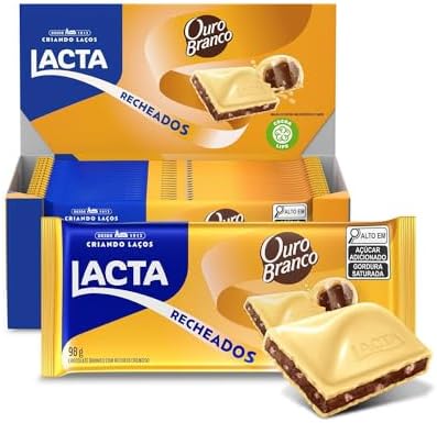 Ovos Tripla Camada Lacta 2026: Oreo ou Avelã? Qual Vale a Pena? (Guia Completo) 11 Chocolate Lacta Recheado Ouro Branco Caixa Com 17 Unidades De 98g