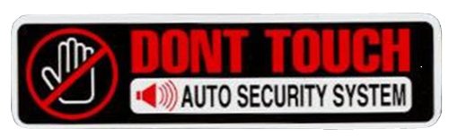 TOYO MARK [ m}[N쏊 ] XebJ[ DONT TOUCH [ i ] 3002