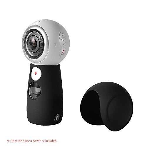 Mainstayae Silicon Cover Case Skin Cap Protector para Samsung Gear 360 2017 Edition Câmera panorâmic