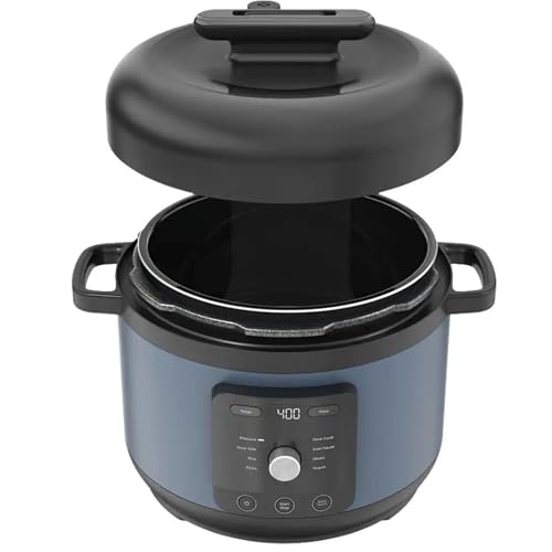 Hyper-Heat Pressure Cooker, 6.5 Quart Multi-Cooker, Blue - Image 2