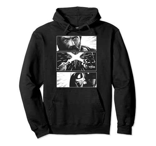 Sweat à capuche Star Wars Obi-Wan Kenobi noir avec poche kangourou et motif imprimé