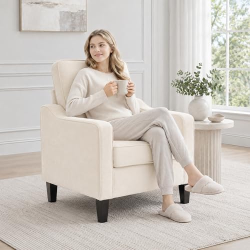 Comfy Accent Chair for Living Room, Modern Reading Chair for…