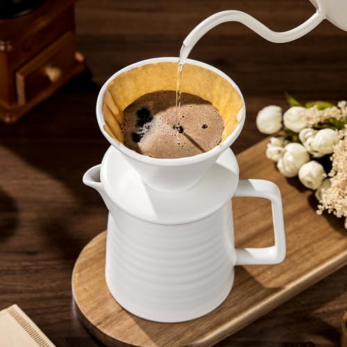 Machine à café manuelle en céramique pour vos pauses douces au bureau - 6