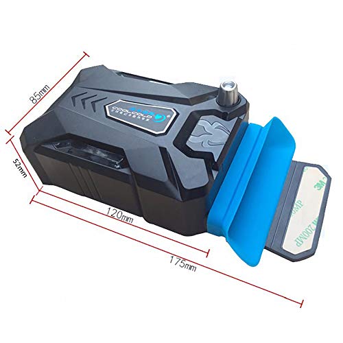 Cocoarm Laptop Cooler, soporte con ventilador USB miniatura 7