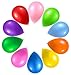 Prextex 600 Party Balloons 12 Inch 10 Assorted Rainbow Colors - Bulk Pack of Strong Latex Balloons for Party Decorations, Birthday Parties Supplies or Arch Decor - Helium Quality
